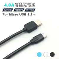 在飛比找momo購物網優惠-【H Power】Micro USB 4.8A 高效快充1.