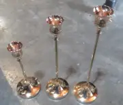 Httkse Luxury Candle Stand/Holder (set of 3) (161-D1)