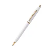 [Cross] Century II White Lacquer/Rose Gold Ballpoint Pen