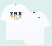 YONEX 24F/W Unisex Badminton T-Shirts Sportswear Casual Top OverFit 243TS045U