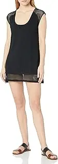 [Speedo] Men Crochet Slub Jersey Tunic Cover Up
