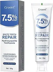 7.5% Hydroxyapatite Toothpaste,Enamel Repair & Whitening,Natural Sensitive Teeth Toothpaste for Fresh Breath & Oral Health (120g)