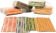 1000 Assorted Coin Wrappers - Color-Coded, Flat Roll Wrappers for All Coins