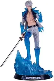Bleach Figures, Hitsugaya Toushirou Figure Statue, 29cm/11.4inch Hitsugaya Character PVC Anime Collection Figurine Doll Toys Gifts for Anime Fans