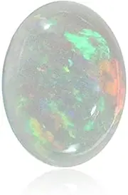 [INDIA MADE] Natural Lab-Certified 5.25 To 5.50 Ratti Natural Oval Shape A+ Quality Astrological Australian Fire Opal Loose Gemstone-B0BTDFV8VZ