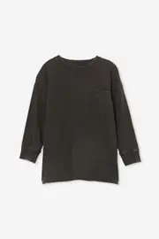 [Cotton On Kids] Cotton On Kids - The Essential Long Sleeve Tee - Phantom wash 4 PHANTOM WASH