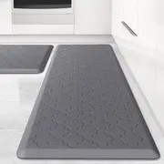 Multiple Sizes and Colors Anti-Fatigue Kitchen Floor Mat Waterproof Non-Skid Ergonomic Comfort Memory Foam Kitchen Rugs Kitchen Mats