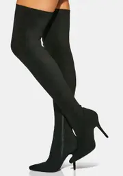 [AZALEA WANG] Got Me Stuck To You Thigh High Boots