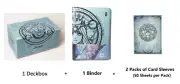 Bundle - Timewalker Goddess BINDER Collector Card Storage Folder Deckbox Sleeves