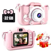 CIMELR Kids Camera Toys for 6 7 8 9 10 11 12 Year Old Boys/Girls, Kids Digita...