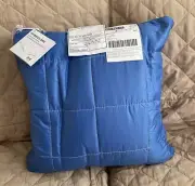 IKEA HYBRIDLARK Foldable Padded Light Blue Blanket Throw Pillow Bag 130cmX190cm