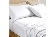 MyHouse Egyptian Cotton Sheet Set - White - King Single