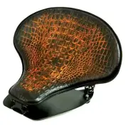 2015-2021 Indian & Bobber Scout Spring Tractor Seat Ant Brown Alligator Kit bc