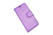 For Apple iPhone 14 Case, Hanman Wallet Leather Flip Magnetic Stand Case Cover (Purple)