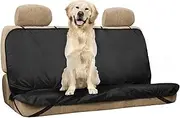 Dog Car Seat Cover Dog Hammock Car Pet Seat Cover Backrest Bench Seat Oxford Car Seat Cover Cushion for Pet Dogs(Black)