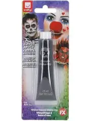 Fancy Dress Costume Black Vampire Cream Make-Up 28ml Face & Body Accessory