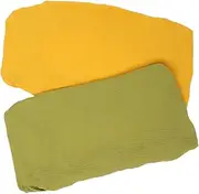 Totority Nappy Change Mat Cover 2pcs Changing Pad Reusable Washable Elastic Comfortable Pad Sheet