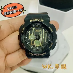 WK手錶✨ CASIO 公司貨BABY-G BA120SP-1ADR 原廠保固一年 防水 多功能電子錶 學生上班