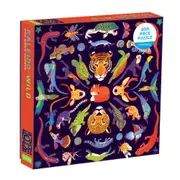 500pc Mudpuppy Kids/Children Jigsaw Puzzle Game Toy 51x51cm Kaleido Wild 8+