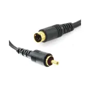 3m Budget SVHS S-Video to RCA Composite Video Yellow Cable Lead Gold Plated