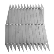 Picket Master Pro 3-Point Center Finding Tool Precise Equal Spacing Layout Tool for Welding Woodworkingg 12 Point