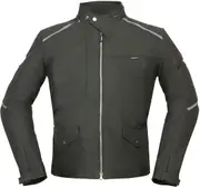 Modeka Kommander, textile jacket waterproof , color: Black , size: XXL