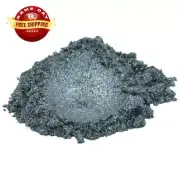 STORM GREY SILVER LUXURY MICA COLORANT PIGMENT POWDER COSMETIC GRADE 2 OZ