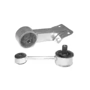 Front + Rear Engine Mount Kit for Hyundai Excel X1 1.5L 4Cyl G4AJ 2/86-12/89