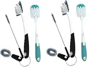 [Beavorty] 2 Sets Safe Healthy Bottle Brush Feeding Bottle Brush Set for Newborns