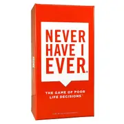 Never Have I Ever The Game Of Poor Life Decisions Cards Party Play Night 17y+