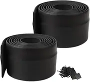XmuxHai 5.2IN*11.5FT*2PCS Rubber Fender Extension Flexible Fender Flares Rubber Wheel Arch for SUV and Truck Fender Flare Edge Trim Mud Flaps Mudguards