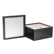 5x Black 20" x 20" Acrylic 3D Box Photo Picture Frames Deep Shadow Display