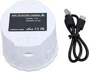 4MP Digital Telescope Camera, Electronic Eyepiece with 2K HD Video Recording, Nice for 30mm - 50mm Telescopes and Astrophotography (White)
