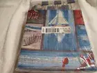 Multi-color Lighthouse Cape Cod Shower Curtain/Liner/Anchor Rings - New in Pkg.