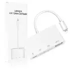 For Apple iPhone iPad iOS15 8-Pin to SD TF Card Reader USB Adapter with Charging