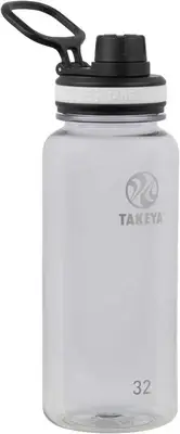 32 oz Tritan Plastic Sport Water Bottle with Spout Lid, Premium Quality