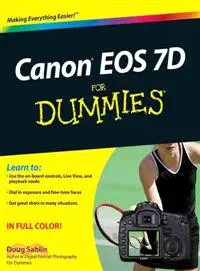 在飛比找三民網路書店優惠-CANON EOS 7D FOR DUMMIES