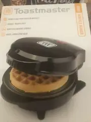 TOASTMASTER MINI WAFFLE MAKER BRAND QUICK & EASY NEW IN BOX W UPC Label