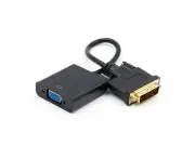 DVI to VGA Adapter Cable 1080P DVI-D to VGA Cable 24+1 25 Pin DVI Male to 15 Pin VGA Female Video Converter for PC Display