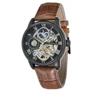 Earnshaw Longitude Men's Leather Automatic Watch - ES-8006-10