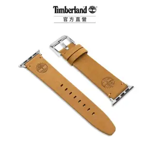 【Timberland】ASHBY Apple Watch適用 智慧型腕錶錶帶 皮帶-小麥色