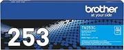 [Brother] Genuine TN253C Cyan Toner Cartridge, Up to 1300 Pages (TN-253C) for Use with: HL-L3230CDW, HL-L3270CDW, DCP-L3510CDW, MFC-L3745CDW, MFC-L3750CDW, MFC-L3770CDW