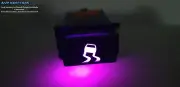 x1 Pink Led Globe (ONLY) Suits FORD TERRITORY TURBO TRACTION CONTROL SWITCH