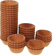 Mikinona 1000pcs Paper Cupcake Liners Baking Cups for Muffins Cakes Desserts Oil Resistant Easy to Use Cupcake Holders Chic Design for Parties Events
