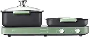 Hotpot Household Multi-Function Barbecue Hot-Pot All-in-one Pot 7-Speed Firepower Adjustment Electric Grill Barbecue Pot Barbecue