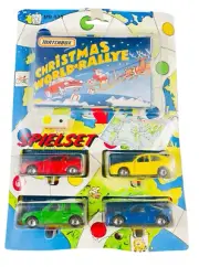 Matchbox Superfast MB835 Christmas World Rallye German Set w/4 Die Cast Cars