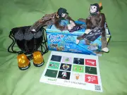 Woot Bag of Crap Screaming Flame Monkey Lights 2011 Calendar Aqua Globes & Purse