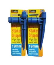 Ladco Stake End Irrigation Dripper Dead Toxic Water Flush 19mm - 2 Pack