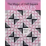 THE MAGIC OF HALF-SQUARE TRIANGLES