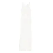 [Christopher Esber] Christopher Esber Paisley-ring Dress 6 UK WHITE